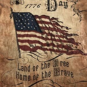 Vintage American Flag Graphic Tee